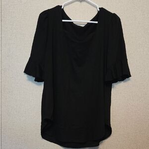Elegant Black Women's Top